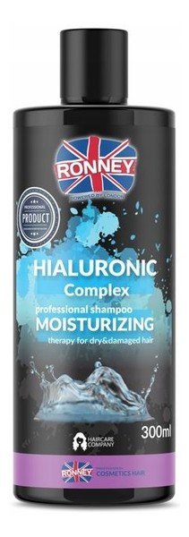 Ronney Ronney Hialuronic Complex Moisturizing Szampon nawilżający do włosów suchych i zniszczonych 300 ml