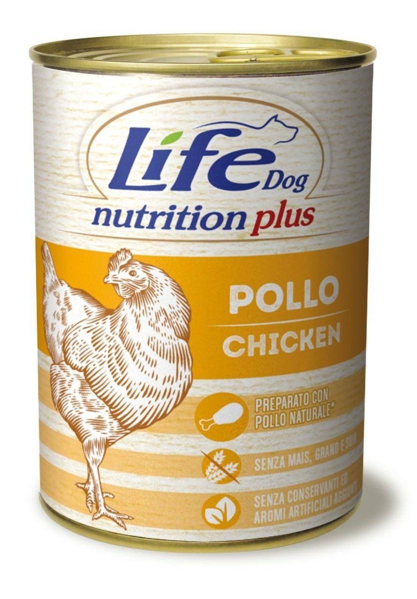 Life Dog Puszka 400G Kurczak