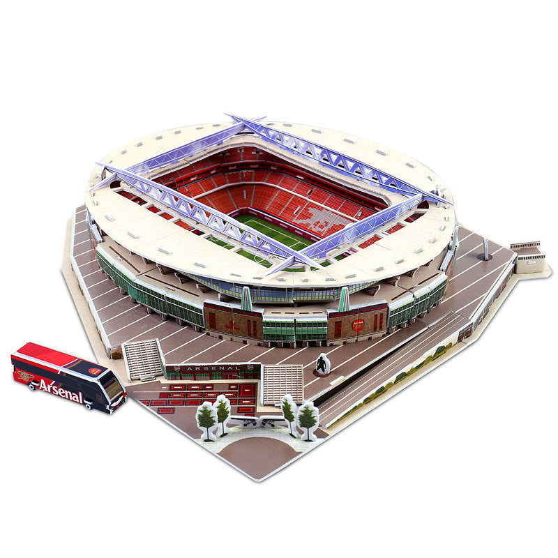 Stadion piłkarski Emirates Stadium Puzzle 3D