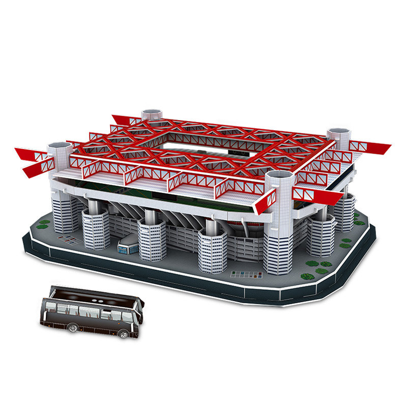 Stadion piłkarski Ac Milan San Siro Puzzle 3D