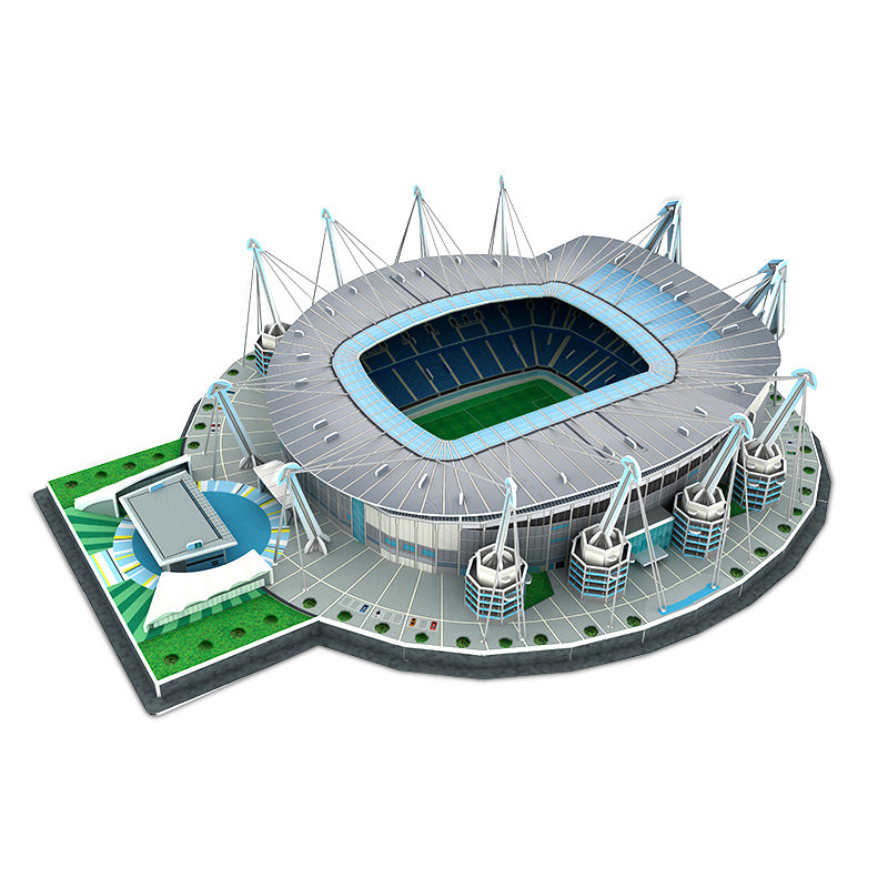 Stadion piłkarski Etihad stadium Puzzle 3D