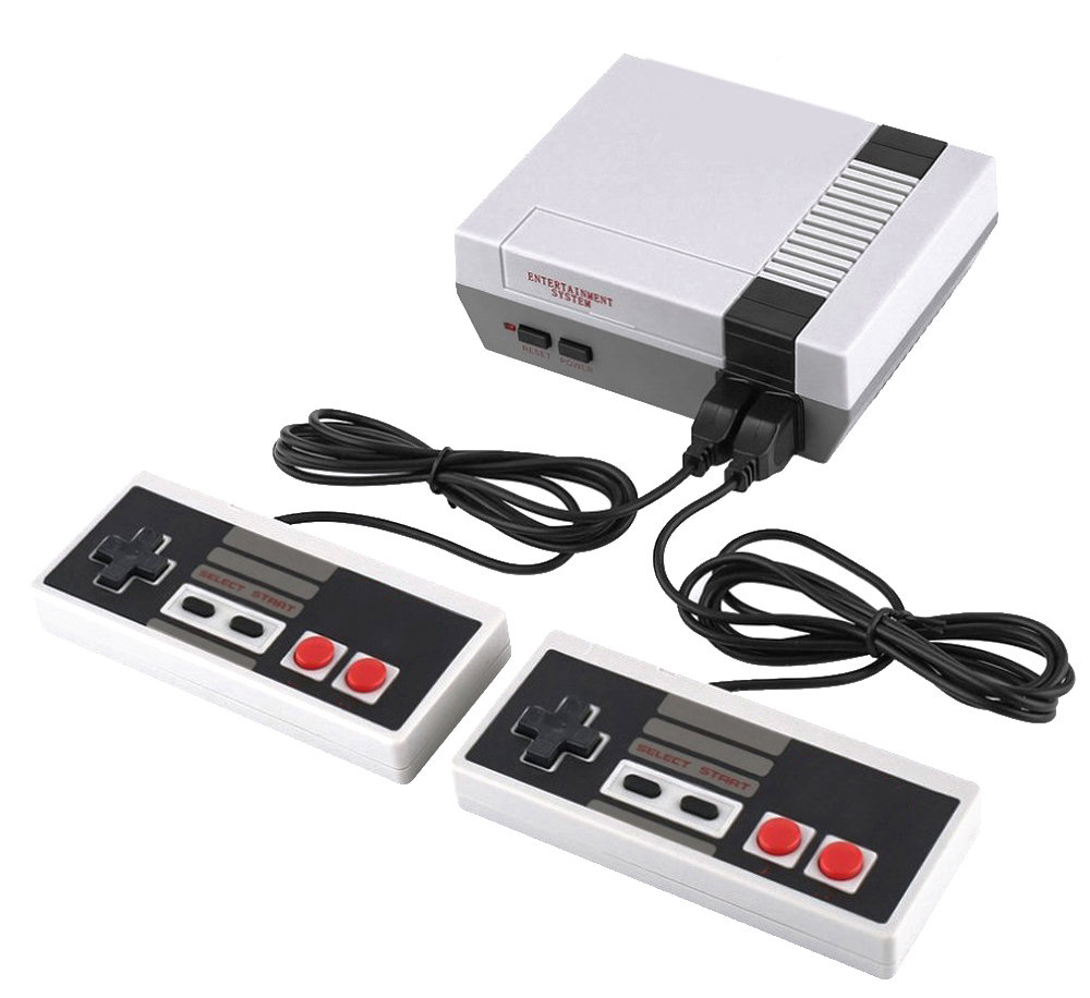 Pegasus Techonic KONSOLA GAMINGOWA TV 8-BIT AV 620 GIER czarna RETRO TV NOSTALGIC 620 games