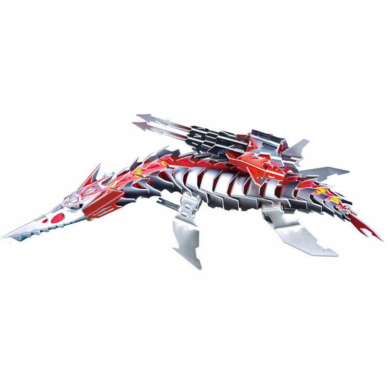 Dinozaur Pliozaur Puzzle 3D Robot