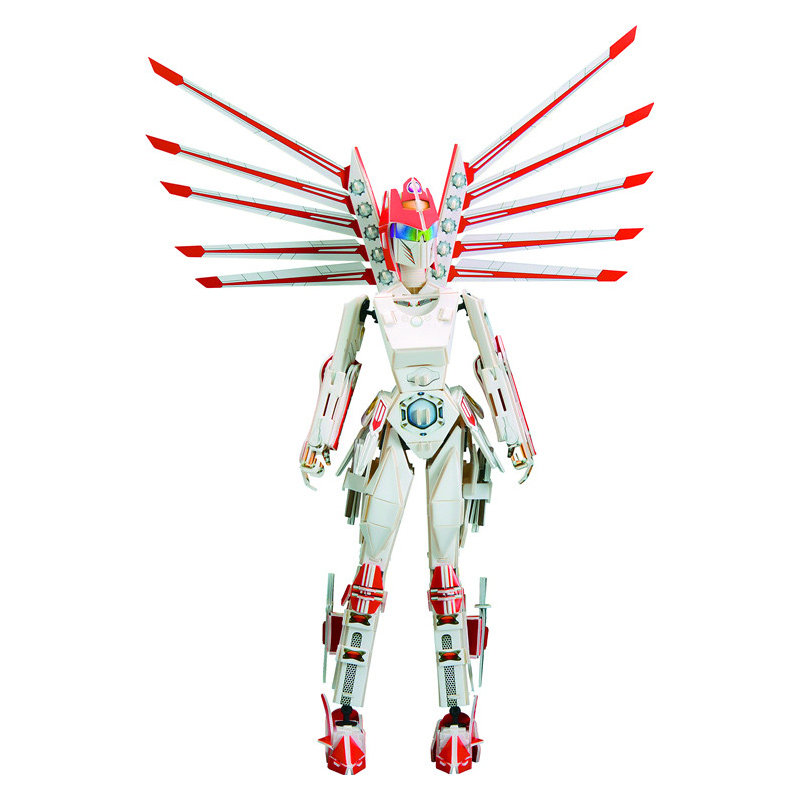 Robot Przyszłości Puzzle 3D Manga
