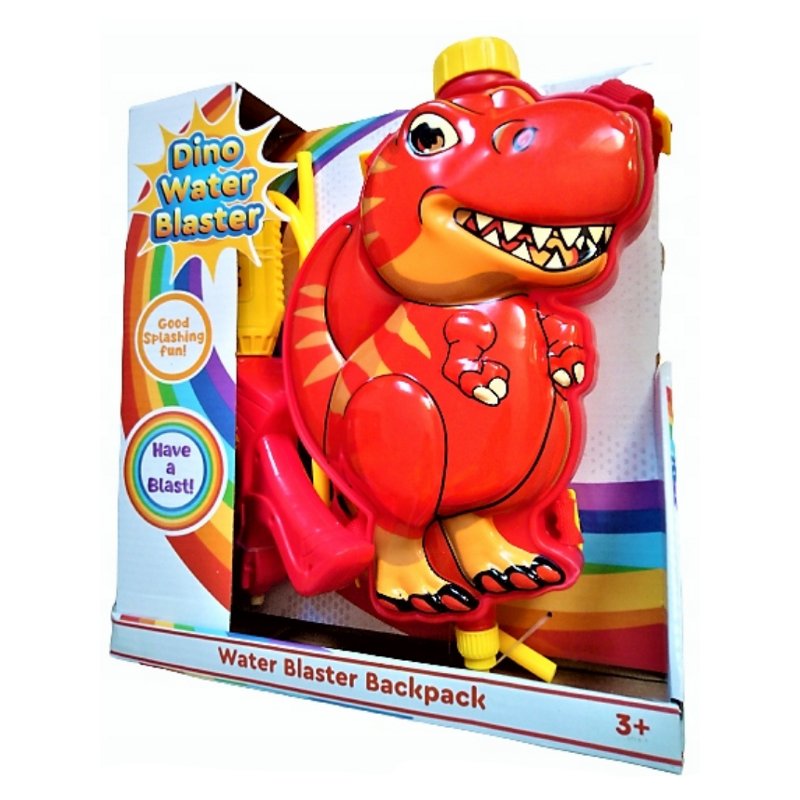 Dinozaur T-rex Plecak Pistolet Na Wodę Miotacz Wodny