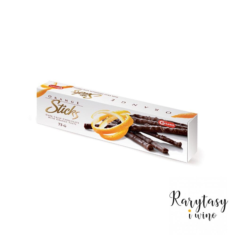 Carletti CZEKOLADOWE PALUSZKI POMARAŃCZOWE 75G