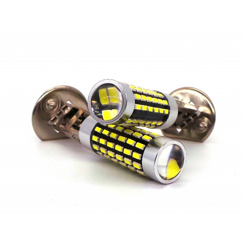 H1 Żarówka Led 12V-24V Canbus 1200Lm Biała Motoledy