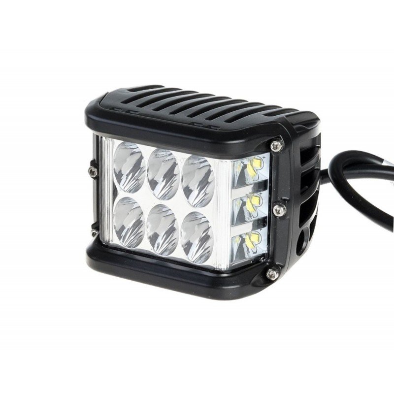 Lampa Robocza + Dośw. Zakrętów Led 1800Lm Motoledy