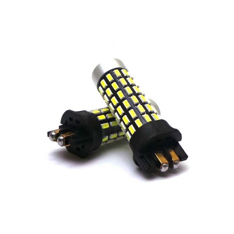 Pw24W Żarówka Led 12V-24V Canbus 1200Lm Biała Mocna Motoledy