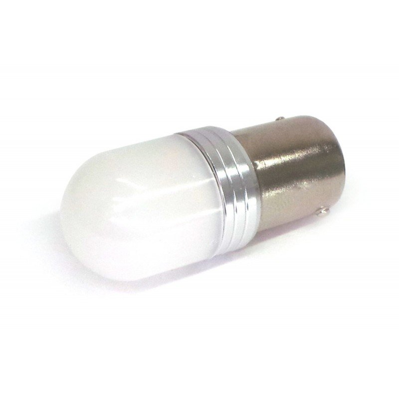 P21W Żarówka Led Ba15S 12-24V Canbus Biała 1100Lm Motoledy