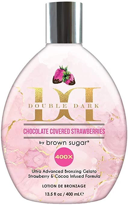 Brown Sugar Double Dark Choco Covered Strawberries 400Ml