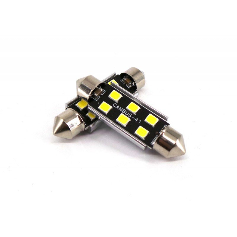 motoLEDy żarówka LED SV8.5 C3W C5W C10W rurka 12-24V CANBUS 41mm 511