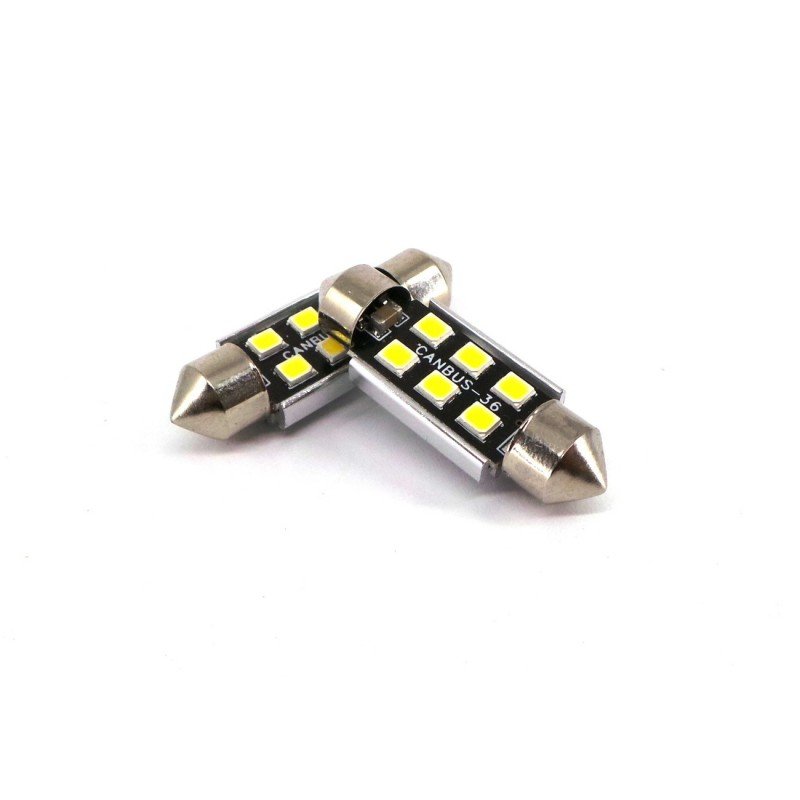 motoLEDy żarówka LED SV8.5 C3W C5W C10W rurka 12-24V CANBUS 36mm 509
