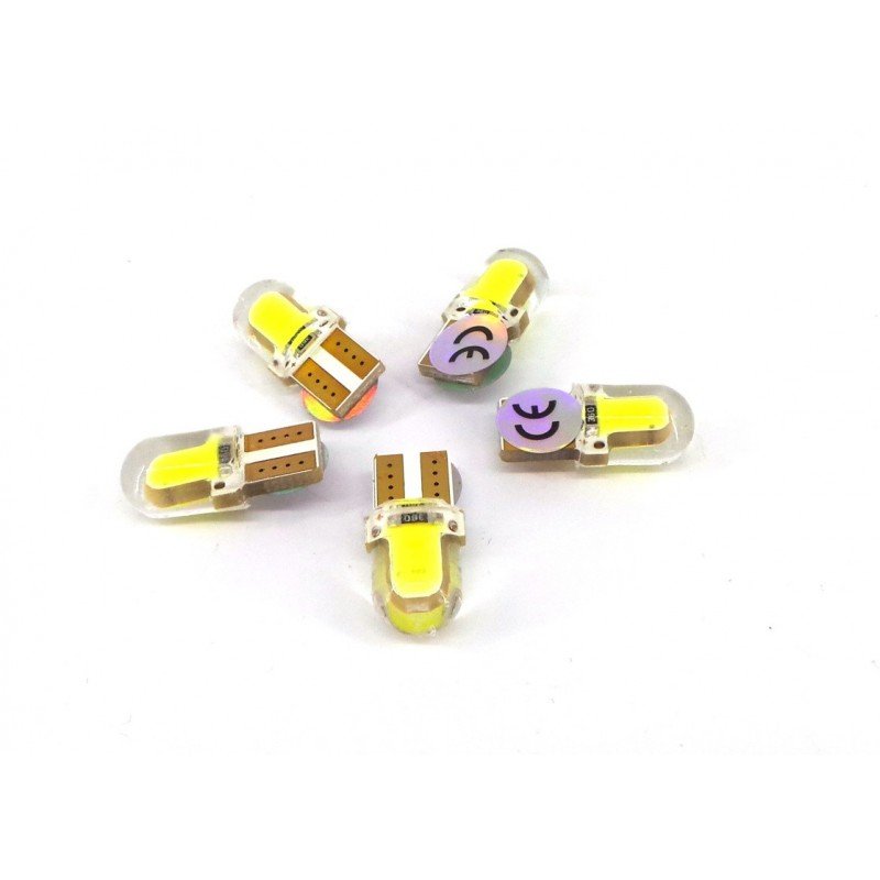 motoLEDy żarówka LED T10 W5W W10W W3W W16W T15 12V 1.5W CANBUS biała 483