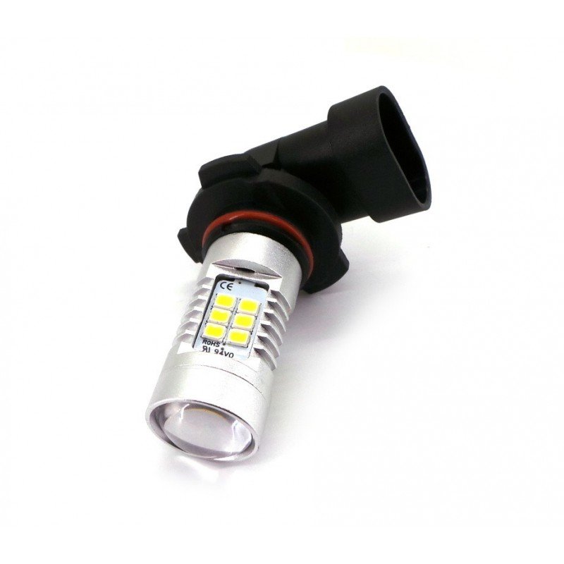 H10 Żarówka Led 12V 1900Lm Biała Canbus Motoledy
