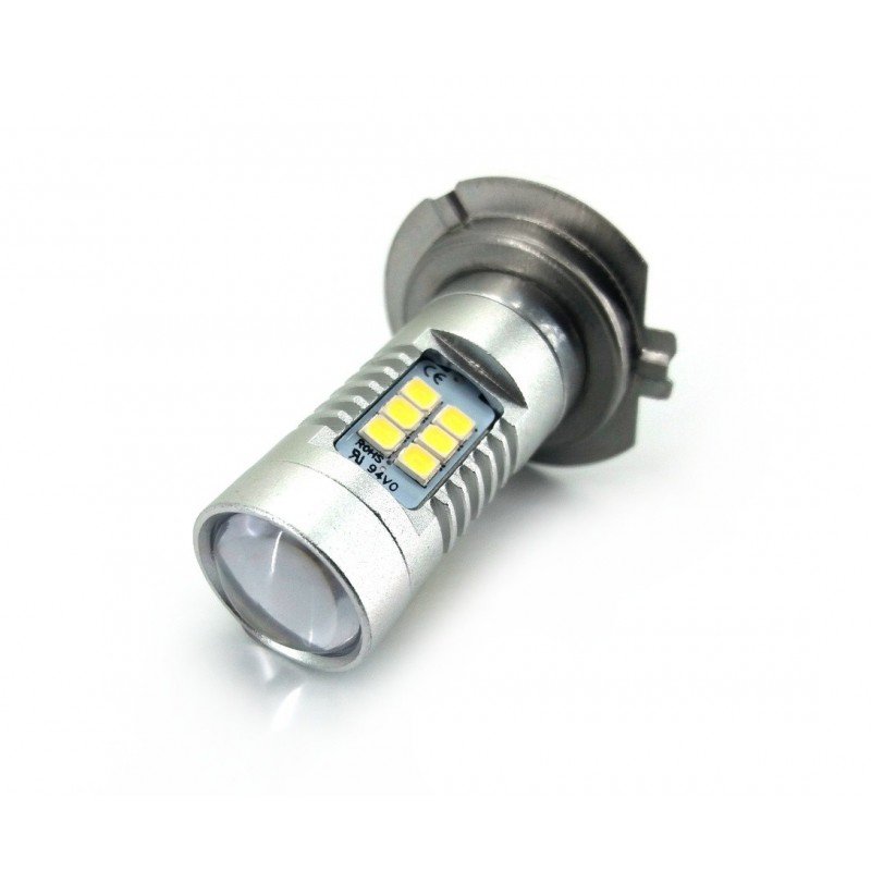 H7 Żarówka Led H7 12-16V 1900Lm Biała Canbus Motoledy