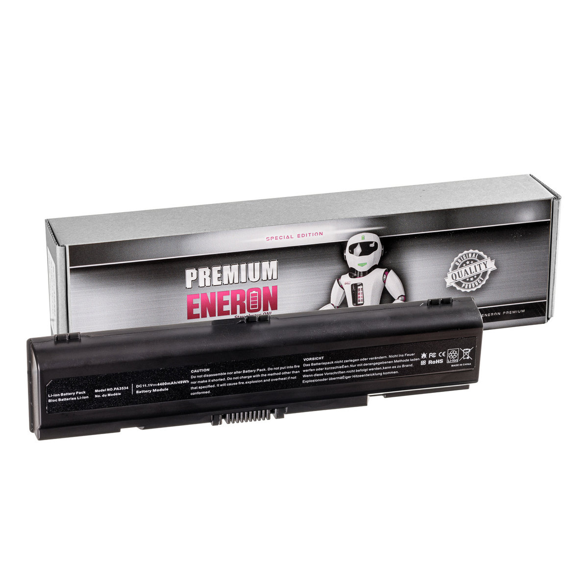 Bateria Eneron, Do Laptopów Toshiba Pa3534 11.1V/4400Mah