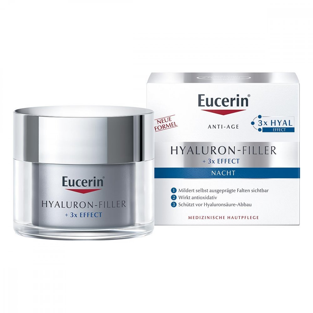 Eucerin Hyaluron-Filler Krem wypełniający zmarszczki na noc  50ml