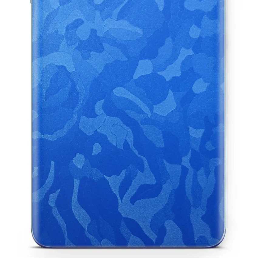 Folia naklejka skórka strukturalna na TYŁ do Nokia G10 -  Moro | Camo Niebieski - apgo SKINS