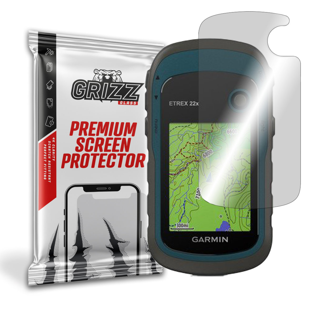 Grizzglass Hybridglass Szkło Hybrydowe Do Garmin Etrex 22X