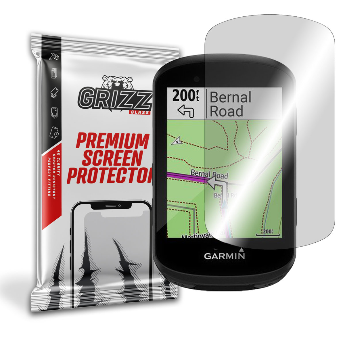 Grizzglass Hybridglass Szkło Hybrydowe Do Garmin Etrex Touch 35