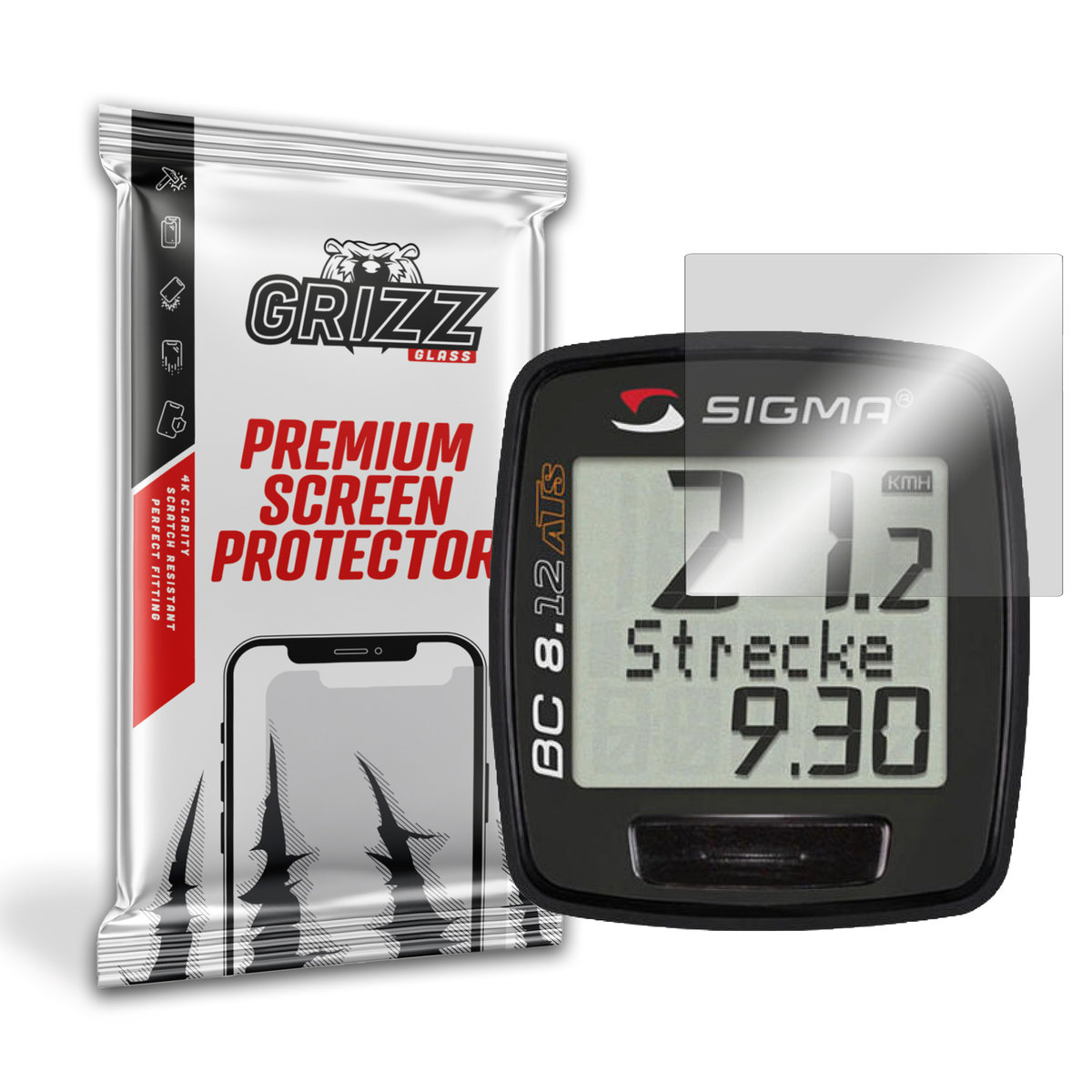 Grizzglass Hybridglass Szkło Hybrydowe Do Sigma Bc 8.12 Ats