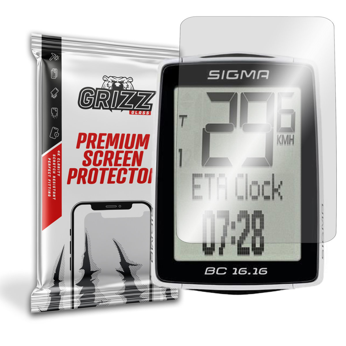 Grizzglass Hybridglass Szkło Hybrydowe Do Sigma Sport Bc 16.16