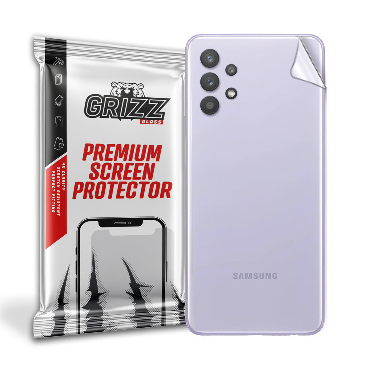 GrizzGlass UltraSkin folia na tył do Samsung Galaxy A32 5G