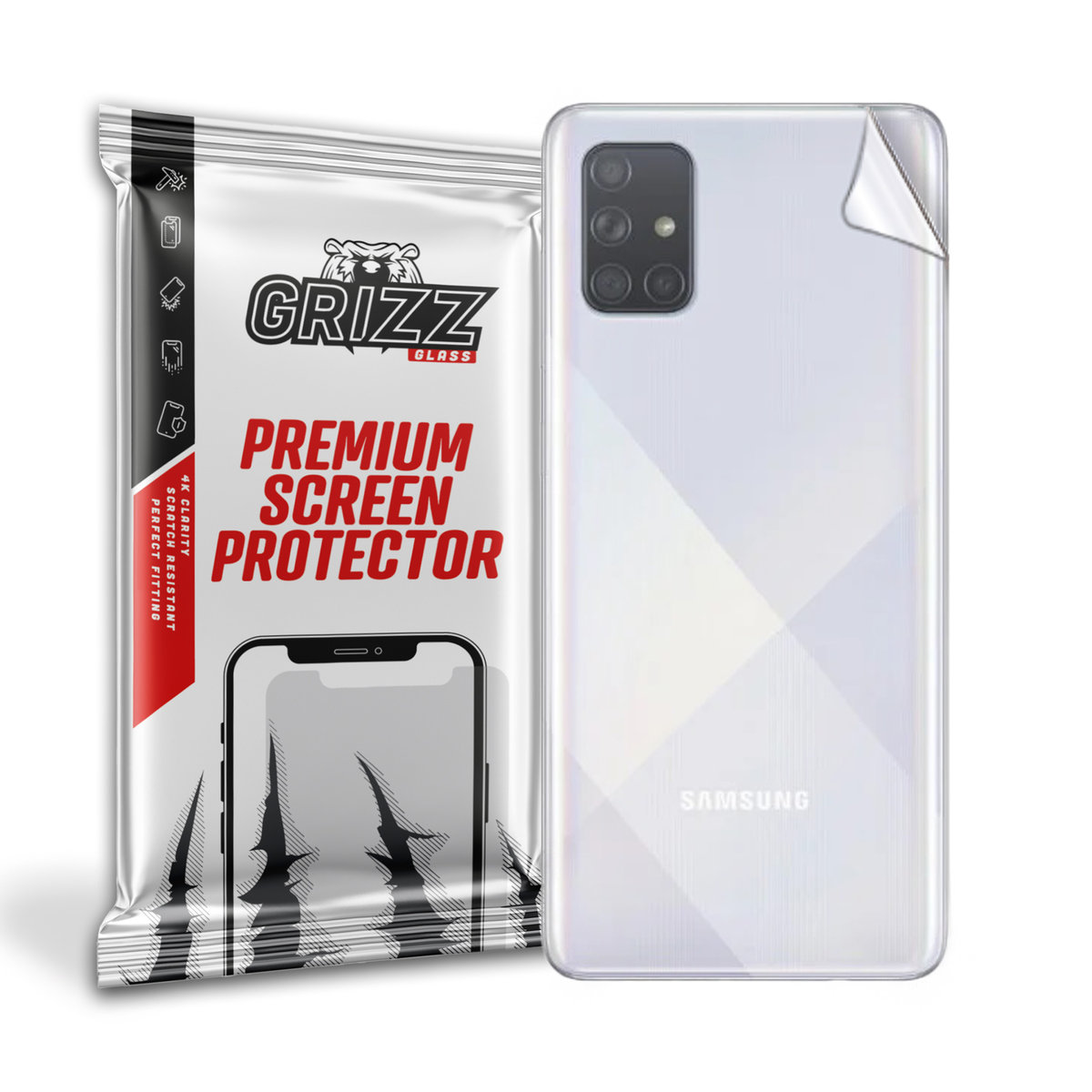 GrizzGlass UltraSkin folia na tył do Samsung Galaxy A71 5G