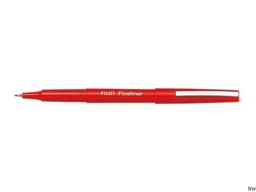 Pilot Cienkopis Fineliner czerwony WIKR-954018
