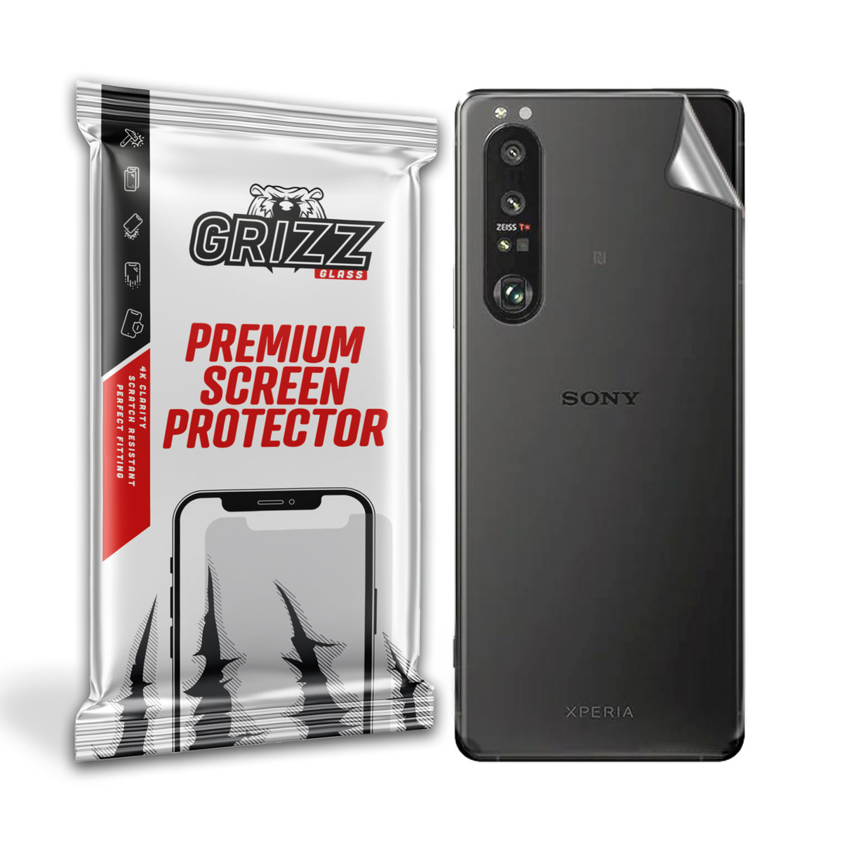 GrizzGlass SatinSkin folia na tył do Sony Xperia 5 III 5G