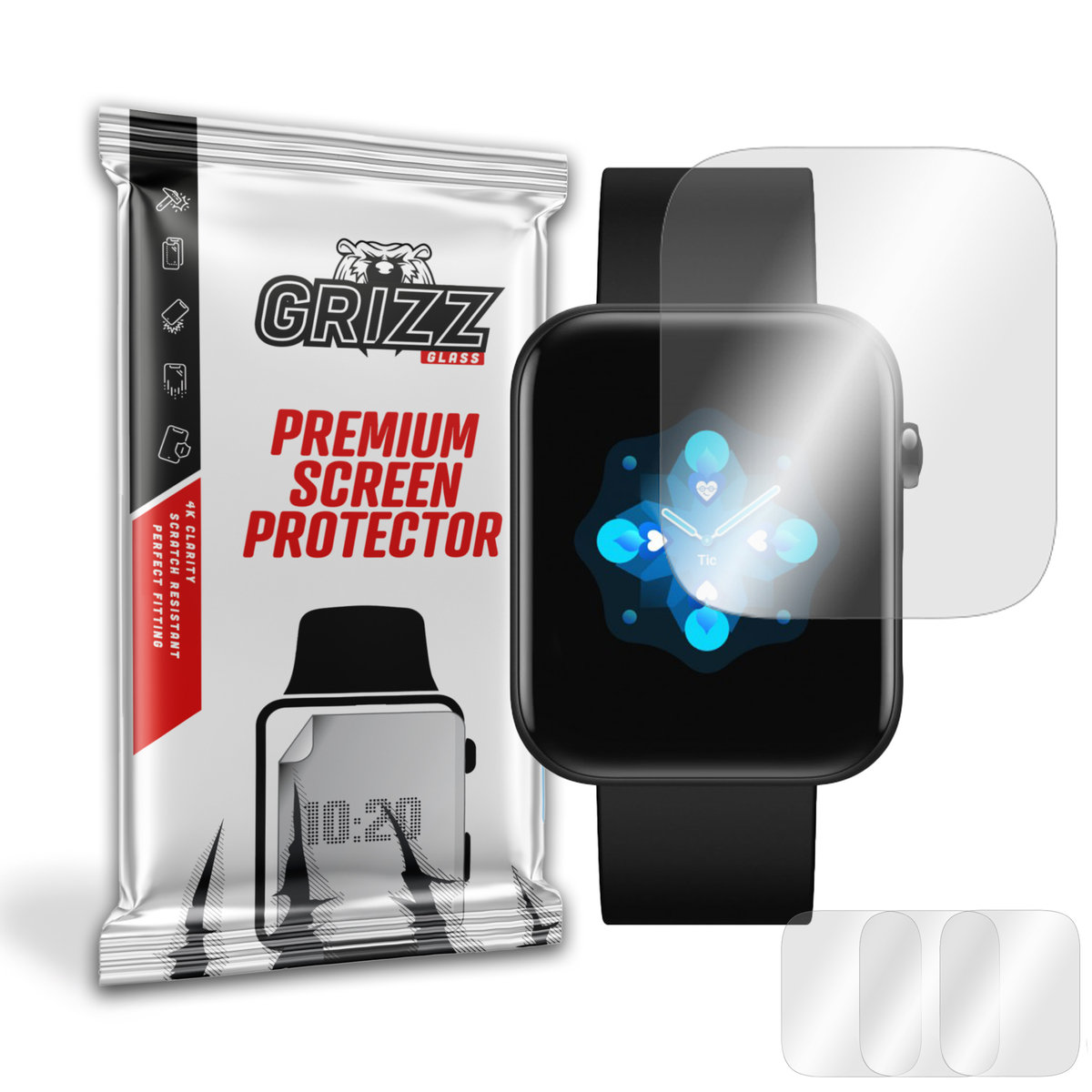 GrizzGlass HydroFilm folia hydrożelowa do TicWatch GTH Pro