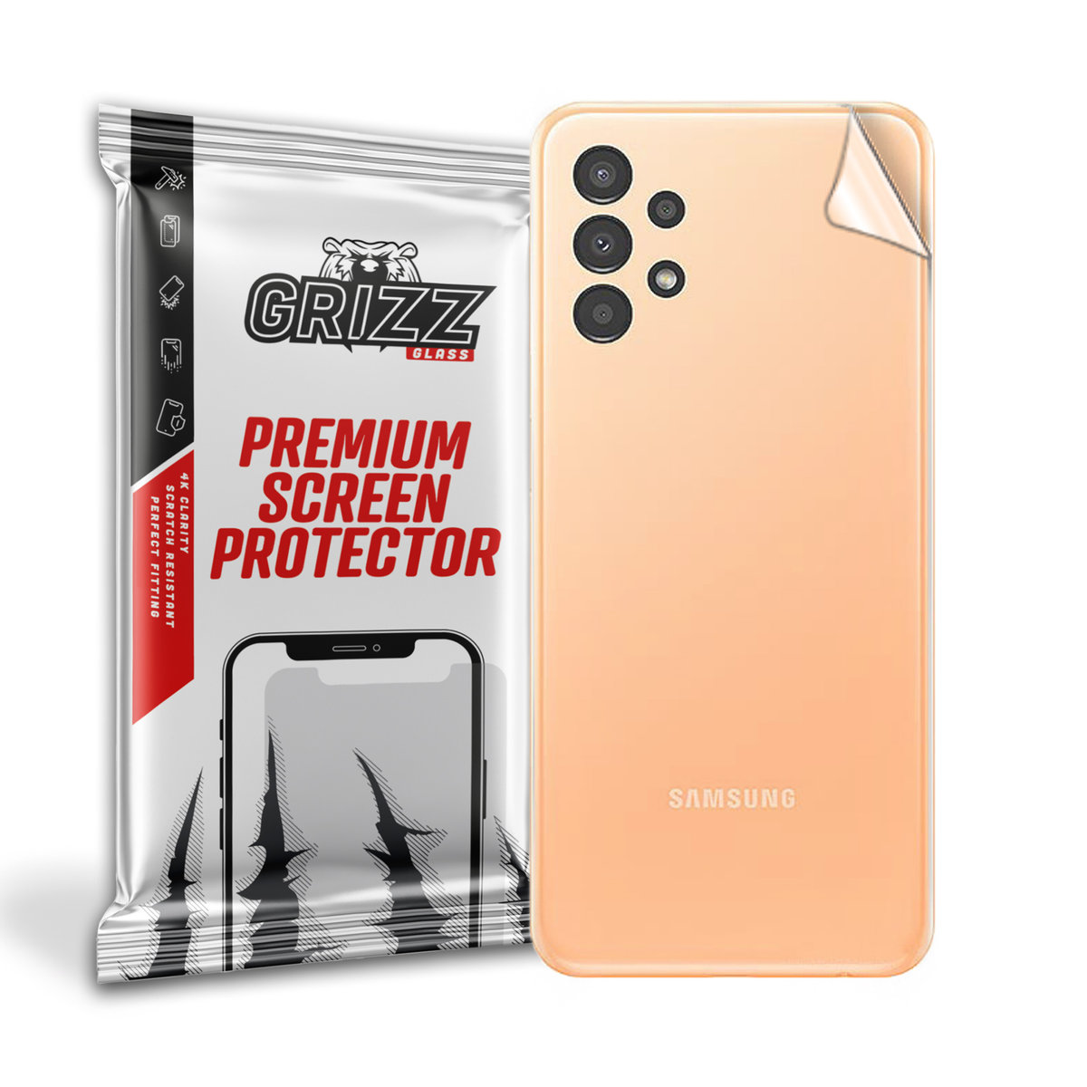 GrizzGlass SatinSkin folia na tył do Samsung Galaxy A13 4G 2022