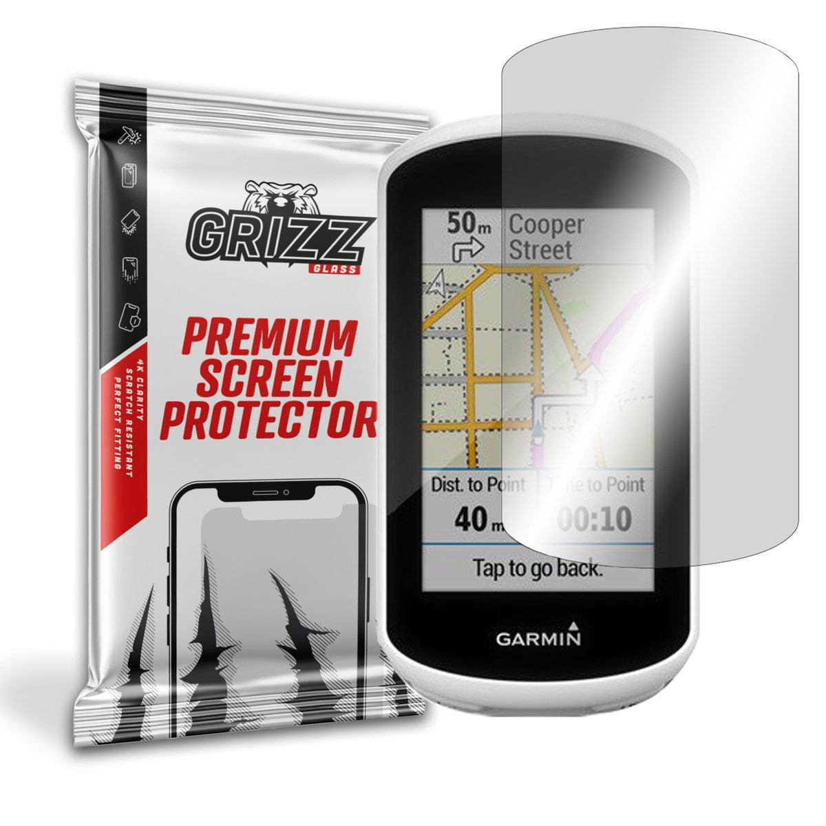 Grizzglass Hybridglass Szkło Hybrydowe Do Garmin Edge Explore