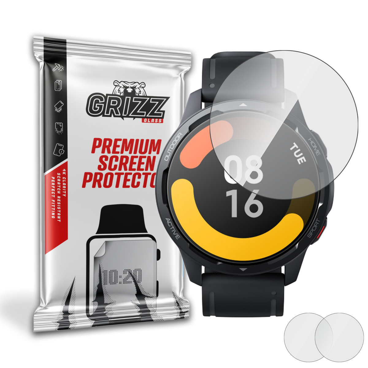 GrizzGlass HybridGlass szkło hybrydowe do Xiaomi Watch S1 Active
