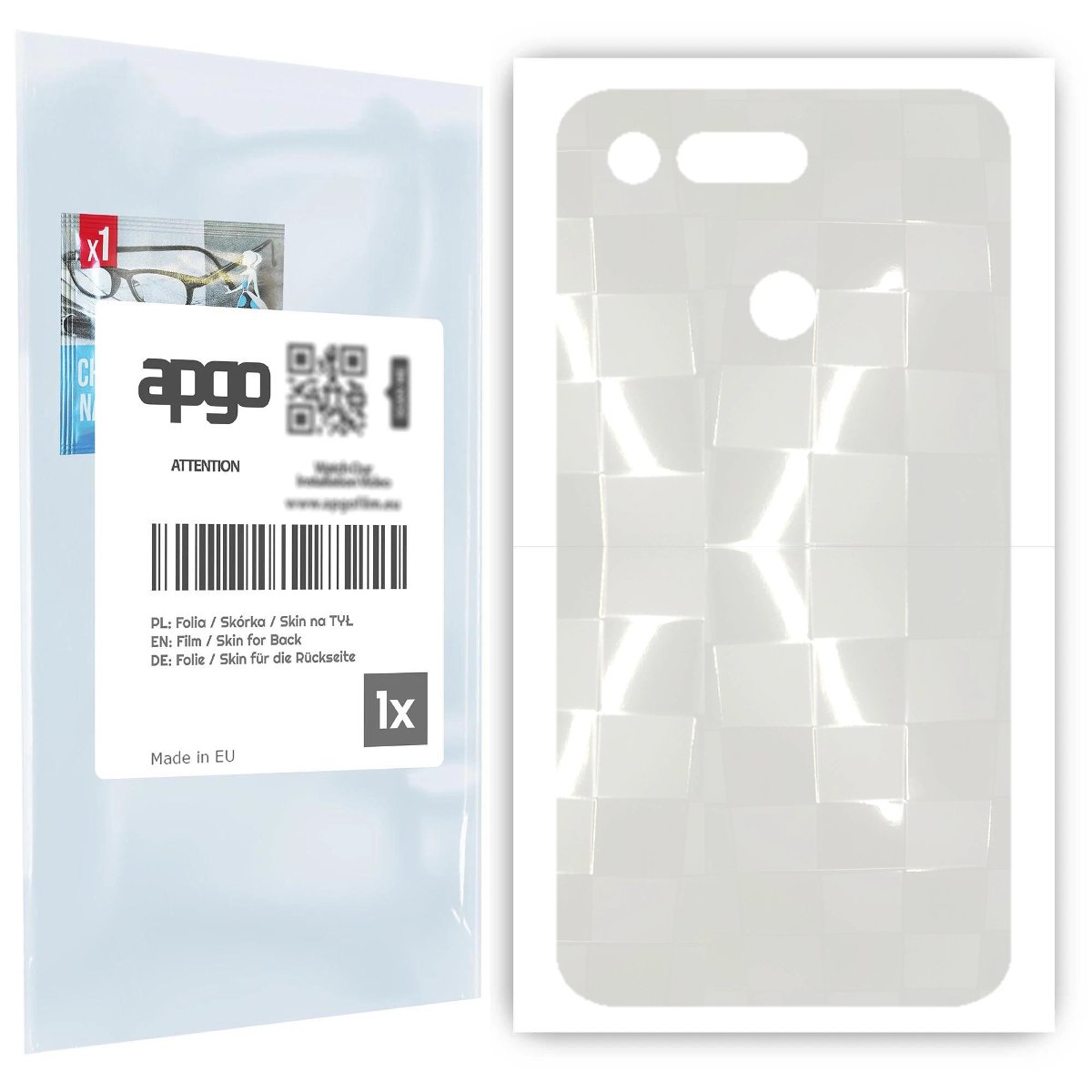 Folia hydrożelowa 3D naklejka przezroczysta na TYŁ do Honor View 20 Honor V20 - apgo hydrogel 3D TPU