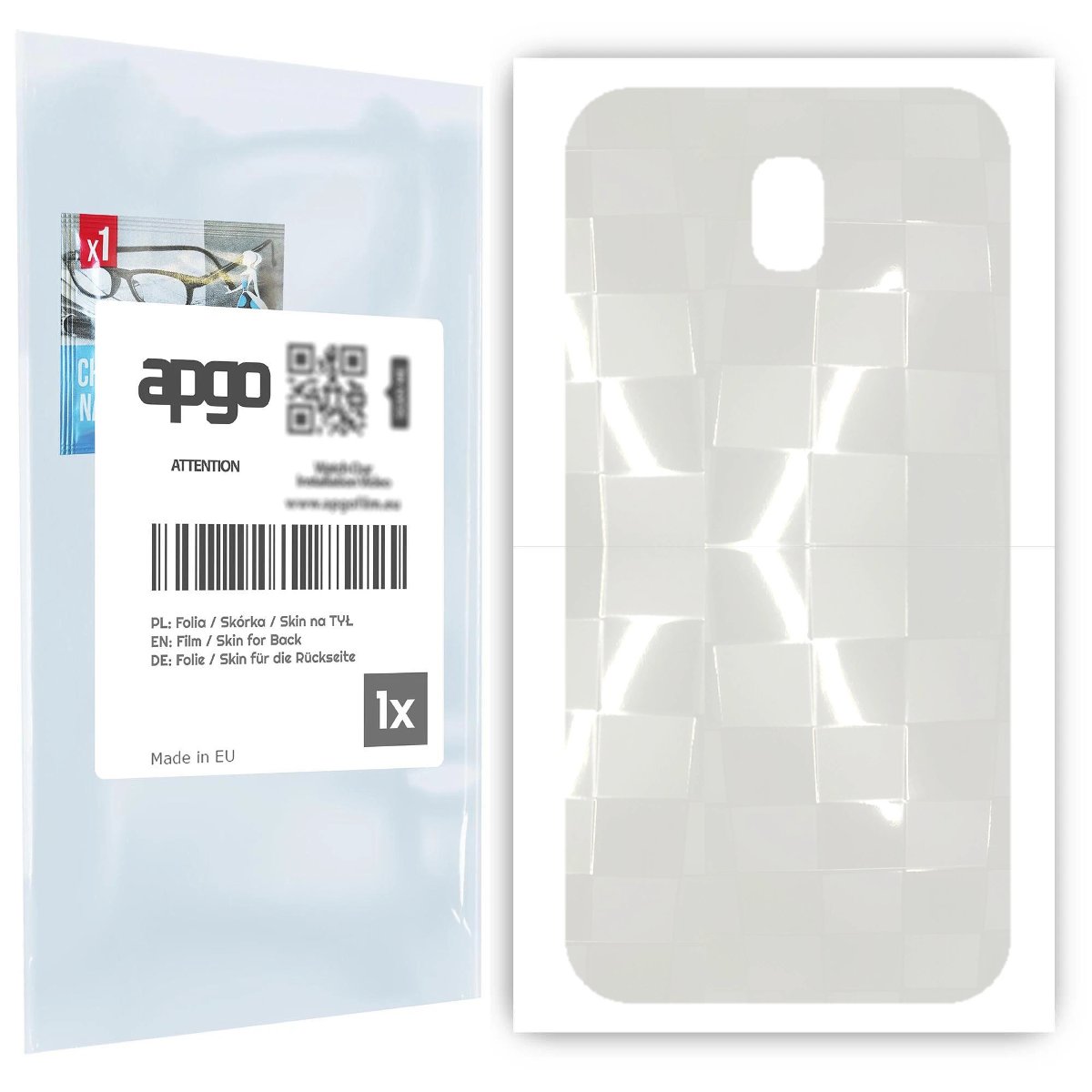 Folia hydrożelowa 3D naklejka przezroczysta na TYŁ do Samsung Galaxy J5 (2017) - apgo hydrogel 3D TPU