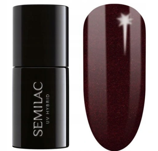 Semilac UV Hybrid 393 Sparkling Black Cherry 7.0 ml