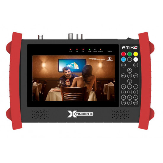 Miernik Sygnału Amiko X-finder 3 Combo Sat + Dvb-t