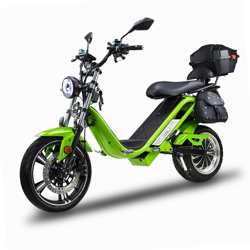 Skuter elektryczny BILI COCO DYNAMIC 17/13 4000W 38Ah -zielony