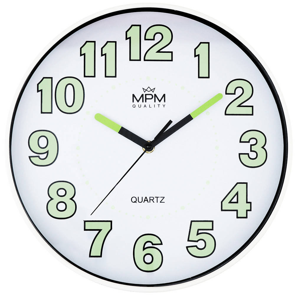 Zegar ścienny MPM Quality E01.4185.00 fi 30 cm Lume