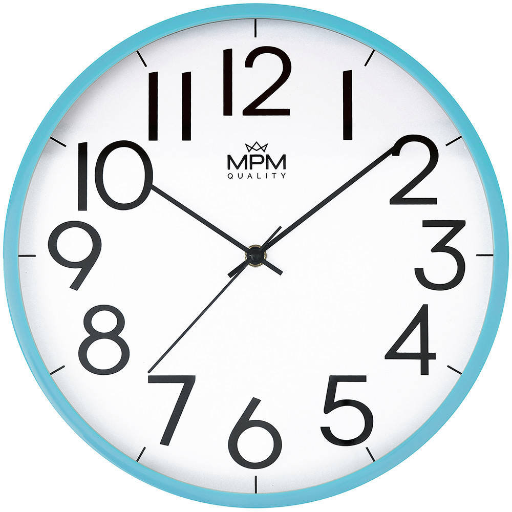 Zegar ścienny MPM Quality E01.4188.30 fi 30 cm Czytelny