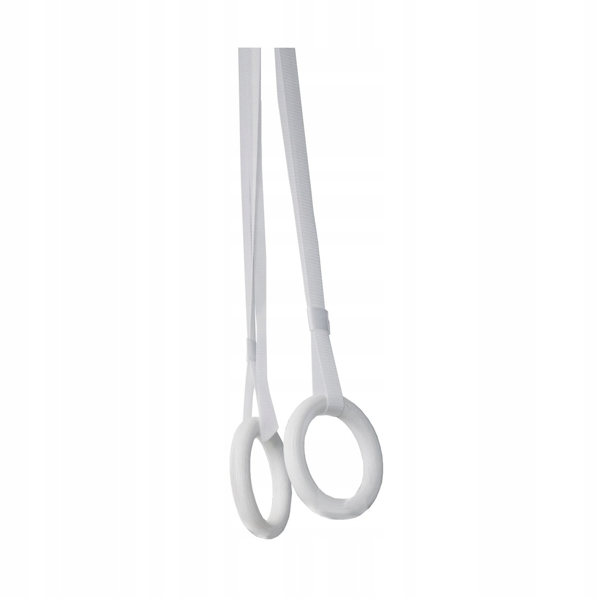 Małpiszon Kółka gimnastyczne drewniane Start białe