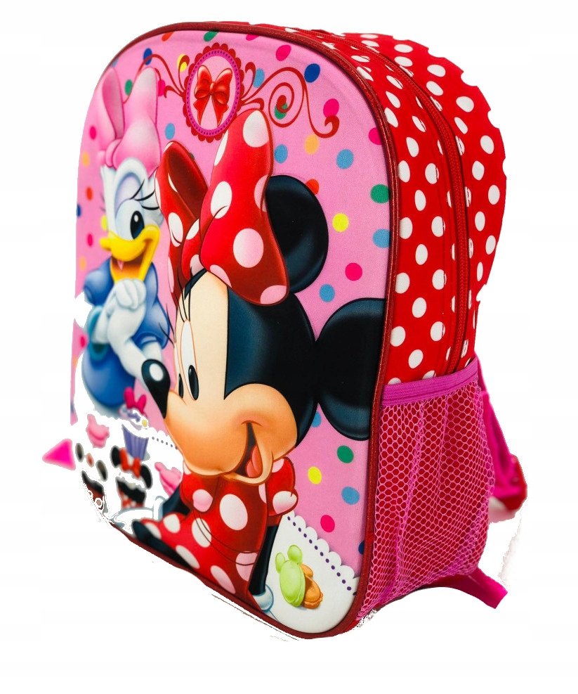 Plecak Do Przedszkola Minnie Daisy Wypukły 3D
