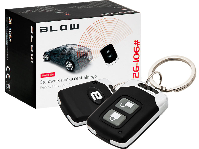 Blow ZDALNE STEROWANIE ZAMKIEM CENTR S30 26-106#