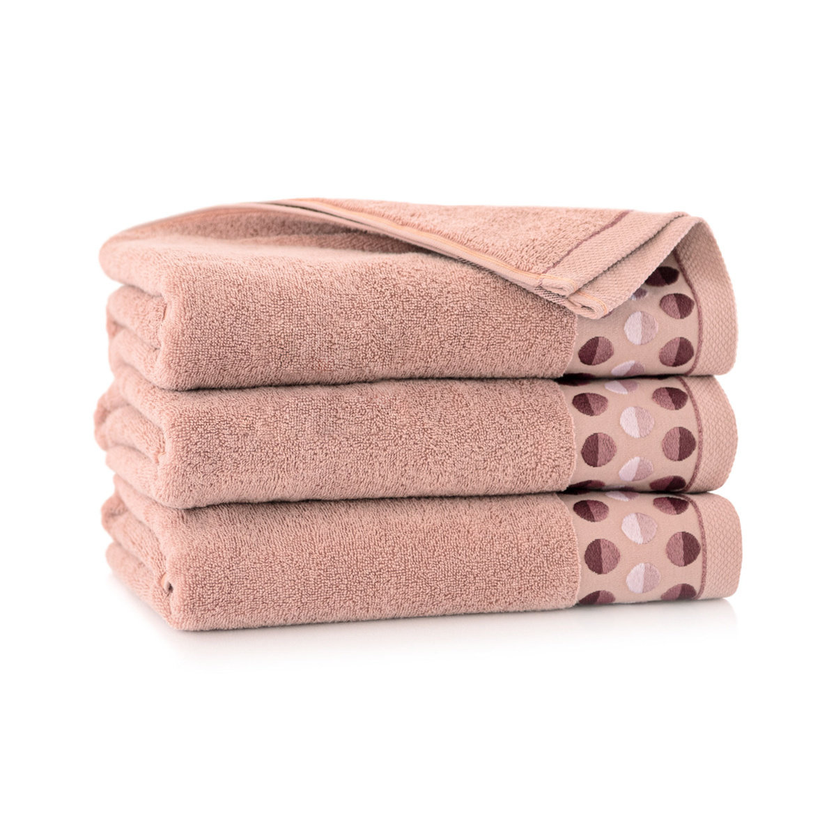 Zwoltex Ręcznik bawełniany różowy 9242BE 9242BE SAM 50x90