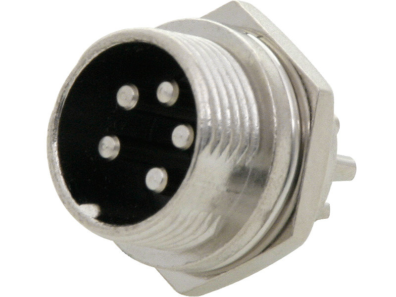 Gniazdo Cb Mikrofonowe 5Pin Do Obudowy