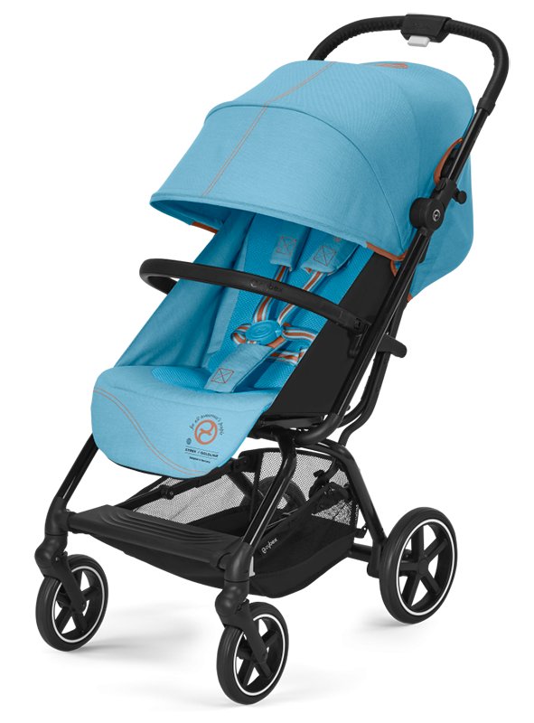 CYBEX EEZY S+2 SPACEROWY Beach Blue