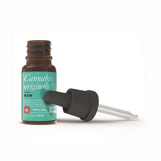 General Hemp Marketing Olejek konopny CBD 10% CO2 RAW 10ml Cannabis Originals