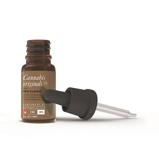General Hemp Marketing Olejek konopny CBD PRO Classic 10% 10ml Cannabis Originals